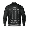 Custom Name Golfer Life Is Full Of Important Choice Varsity Jacket S-5XL