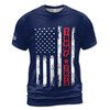 Trump 2024 45 47 American Flag Patriotic American 3D T-Shirt S-5XL