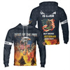 Customized My Time In Uniform Is Over But Being A Veteran Never End Hoodie S-5XL