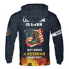 Customized My Time In Uniform Is Over But Being A Veteran Never End Hoodie S-5XL