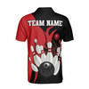 Personalized Bowling Team Custom Color Men's Polo S-5XL