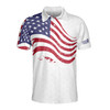 Custom Name Men's Golf Polo All Balls Matter American Patriotic Men's Polo S-5XL