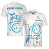 Customized Star Player Love Play Pickleball Men's Polo Shirt S-5XL