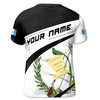 Custom Name Guatemala Flag Patriotism Proudly Unisex T-Shirt S-5XL