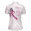 Custom Name Breast Cancer Month She is The Storm Women's Polo S-5XL