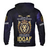Custom Name Born In October King Honor Lion 3D All Over Printed Hoodie S-5XL