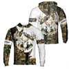 Customized Hunting with Stag Head Design Hunting Hoodie S-5XL
