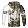 Customized Hunting with Stag Head Design Hunting Hoodie S-5XL