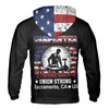 Custom Name Carpenter Saw Blade Woodworker America Hoodie S-5XL