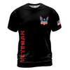In God We Trust Faith & Freedom American Eagle Veteran 3D T-Shirt S-5XL