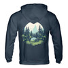 Custom Name Mountain Camping Night I Love Camping Hoodie S-5XL