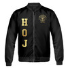 Customized Heroines of Jericho Golden HOJ Pattern Bomber Jacket S-5XL