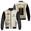 Custom Name Hair Cutting Tools and Scissors Be A Great Barber Bomber Jacket S-5X