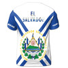 Personalized El Salvador Coat Of Arms Men's T-shirt S-5XL