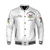 Personalized OES Sistar Order of The Eastern Star Pentagon down Varsity Jacket S-5XL