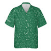 Custom Name Mathematics Chemistry Physics Equations Green Hawaiian Shirt S-5XL