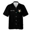 Customized OES Order of the Eastern Star With State Map Line Hawaiian Shirt S-5XL