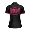 Custom Name Mom The Woman Myth Queen Black Women's Polo Shirt S-5XL, For Mom