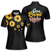 Custom Name Mom One Loved Mama Sunflower Black Women's Polo Shirt S-5XL, For Mom