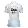 Custom Name Mom Best Mom In The World White Women's Polo Shirt S-5XL, For Mom