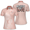 Custom Name Mom Quote Mother's Day Love Beige Women's Polo Shirt S-5XL, For Mom