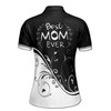 Custom Name Mom Best Mom Ever Black White Women's Polo Shirt S-5XL, For Mom