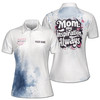 Custom Name Mom My Inspiration Always White Women's Polo Shirt S-5XL, For Mom