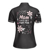 Custom Name Mom You're My Right Path Black Women's Polo Shirt S-5XL, For Mom