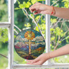 Glory of the Cross Stained Glass Suncatcher