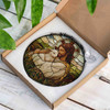 Jesus's Lamb, Stained Glass Suncatcher for Protection