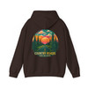 Retro Forest Landscape Youth and Adult Unisex Hoodie, Retro Colorful Forest Landscape Hoodie