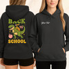 Trendy Back to School Dinosaur Hoodie, Funny Teacher Kindergarten T-Shirt, First Day of School, Dinosaur School Tee, Trendy Teacher Gift