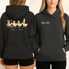 Custom Grade Goose Hoodie, Coquette Preppy Floral Teacher Look For Adults And Kids Hoodie