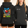 Bruh We Back Teacher Hoodie, Colorful Funny Back To School Outfit For Adults And Kids  Hoodie