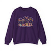 Custom Wildflower Teacher Sweatshirt, Groovy Personalized Grade Name Gift For Adults And Kids  Sweatshirt