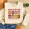 Jesus Is My Jam Sweatshirt, Funny Christian Gift For Adults And Kids Sweatshirt