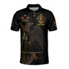 Custom Scottish Rite 33 Degree Emblem Design Masonic Men's Polo Shirt S-5XL