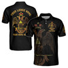 Custom Scottish Rite 33 Degree Emblem Design Masonic Men's Polo Shirt S-5XL