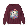 Retro Summerween Ghost Halloween Cocktail Adults And Kids Sweatshirt