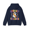 Preppy Spooky Teacher, Retro Halloween, Cute Ghost, Spooky Season, Teacher Halloween Design, Hoodie