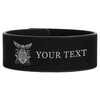 Custom Planetary Wings Symbol Freemason Lodge Gift Engraved Leatherette Cuff Wristband