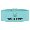 Custom OES PHA Pentagon Up Symbol Chapter Gift Engraved Leatherette Cuff Wristband