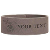 Custom Shriners International Symbol Freemason Temple Gift Engraved Leatherette Cuff Wristband