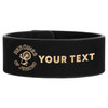 Custom Heroines of Jericho Symbol Freemason Court Gift Engraved Leatherette Cuff Wristband