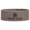 Custom Cryptic Council Royal Select Masters Symbol Freemason Gift Engraved Leatherette Cuff Wristband