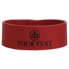 Custom Cryptic Council Royal Select Masters Symbol Freemason Gift Engraved Leatherette Cuff Wristband