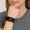 Custom Cryptic Council Royal Select Masters Symbol Freemason Gift Engraved Leatherette Cuff Wristband