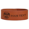 Custom Wing Down Rite of Scottish 32nd Symbol Lodge Gift Engraved Leatherette Cuff Wristband