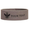 Custom Wing Up Rite of Scottish 33rd Symbol Lodge Gift Engraved Leatherette Cuff Wristband