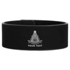 Custom Past Master Symbol Masonic Radiant Pattern Freemason Lodge Gift Engraved Leatherette Cuff Wristband
